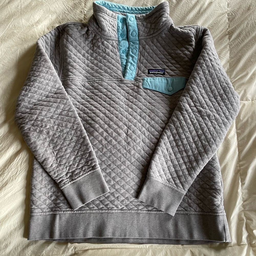 Women's Organic Cotton Quilt Snap-T Pullover